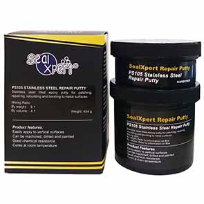 SEALXPERT PS105 STAINLESS STEEL EPOXY PUTTY product photo